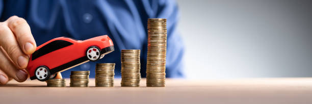 istock Car Prices Growth And Insurance Money 1363480633