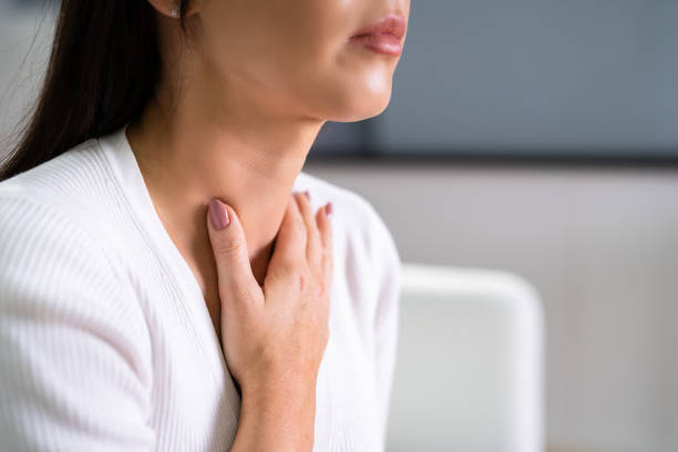 istock Neck And Throat Pain 1363482565