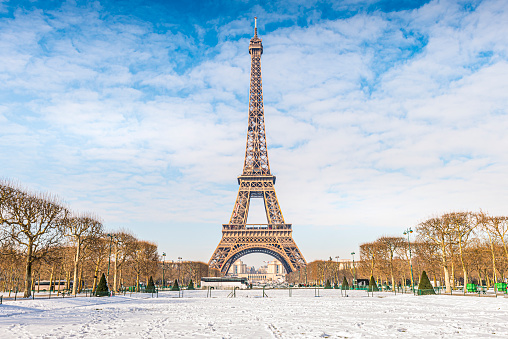 Winter time in Paris