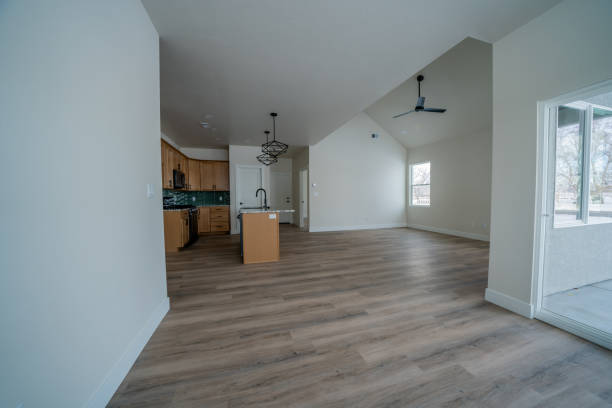 istock Kitchen Island Open Concept Style New Residential Home Interior 1363513403