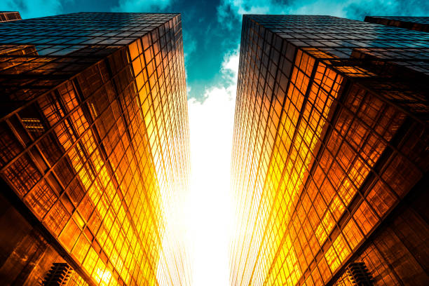 istock Downtown District Skyscrapers in Hong Kong 1363517725