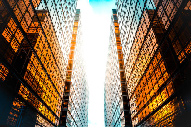 istock Downtown District Skyscrapers in Hong Kong 1363517738