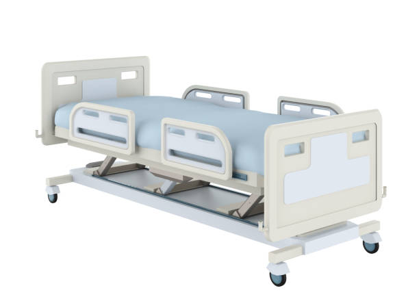istock electric hospital bed isolated 1363522303