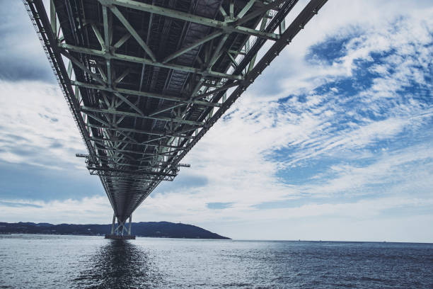 istock The Akashi-Kaikyo Bridge in Kobe Japan 1363523156
