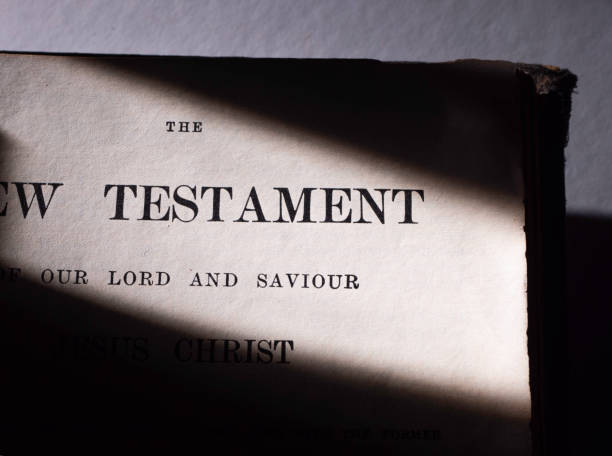 istock Close up of old Holy bible 1363536249