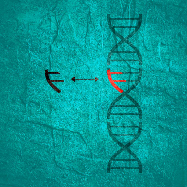Genome editing, regulating and targeting medical concept Biochemistry concept. DNA sign. Medical research background naming organic compounds stock illustrations
