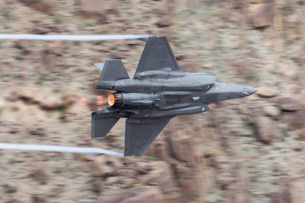 istock Air Force F35 low level Death Valley 1363546381