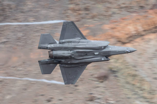istock Air Force F35 low level Death Valley 1363546452