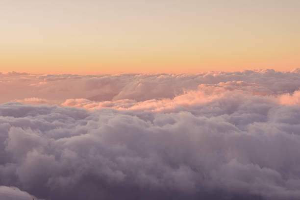 istock Panoramic top view from Haleakala volcano in Maui, Hawai 1363559958