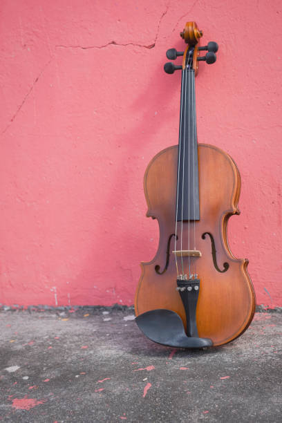 istock Violin put on background,acoustic instrument 1363562017