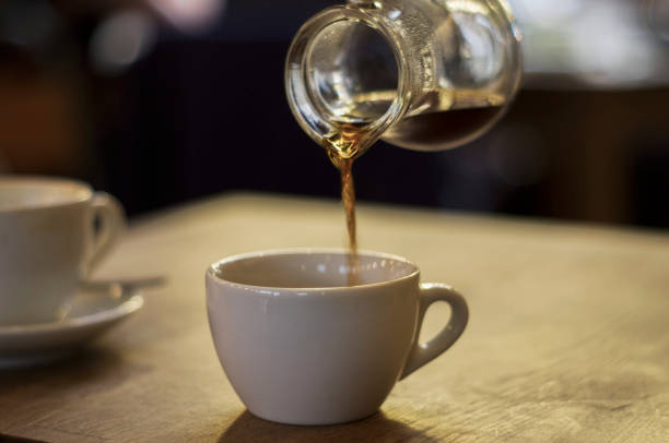 istock Hand-brewed coffee in a cafe 1363590771