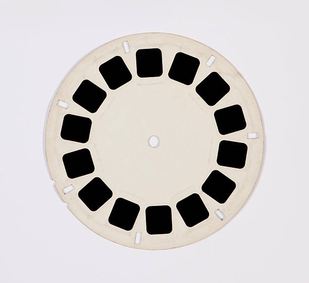 old view master reel stock photo