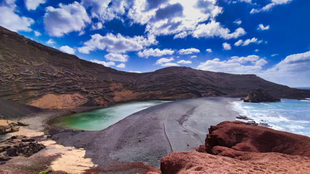 istock Charco de los Clicos, Lanzarote, Canary islands, Spain 1363595107