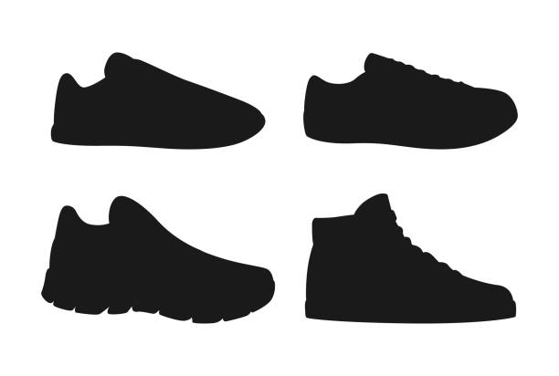 istock silhouettes of various types of shoes 1363598877