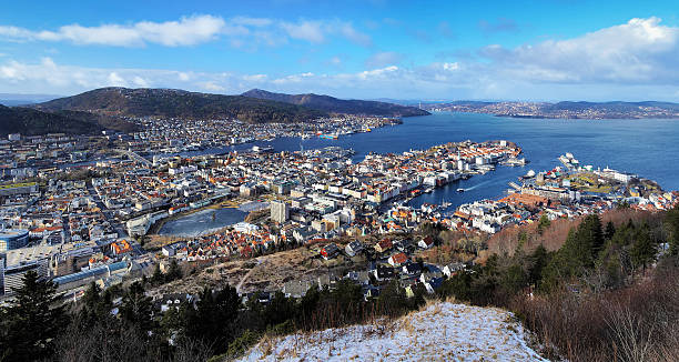 istock View of Bergen, Norway 136360261