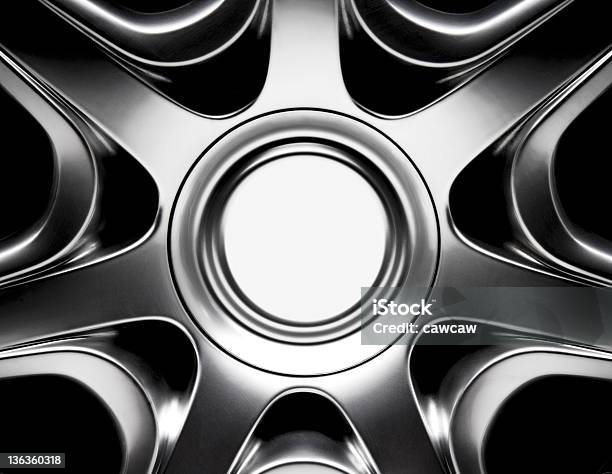 Close Up Rim Stock Photo - Download Image Now - Aluminum, Car, Chrome