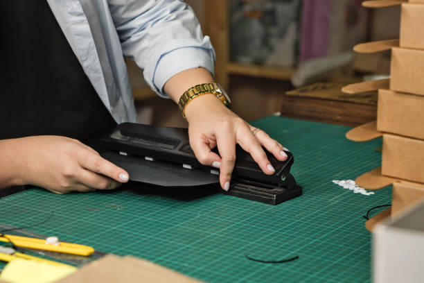 istock Craft workshop warehouse. Online small business. 1363605076