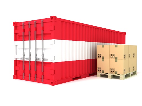 Austria cargo container export import shipping