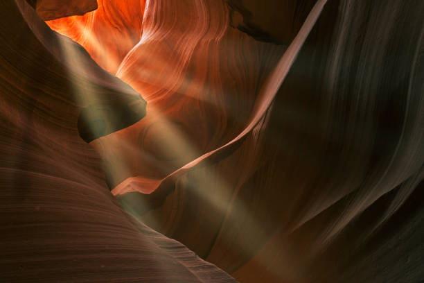 Sunbeams Lower Antelope Slot Canyon