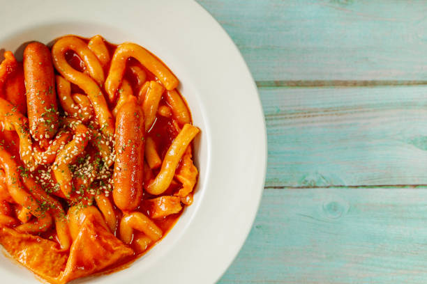 istock Korean Stir-fried Rice Cake, 'Tteokbokki' 1363617748