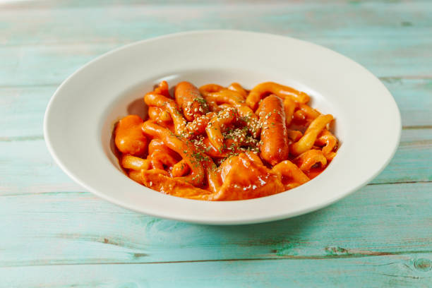 istock Korean Stir-fried Rice Cake, 'Tteokbokki' 1363617795