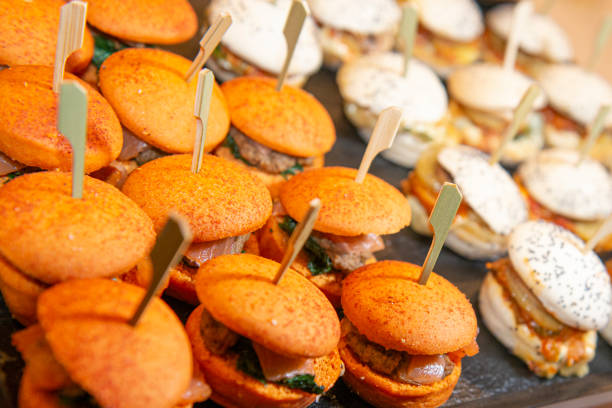 istock Cocktail Cheeseburgers appetizers for Happy Hour 1363622535