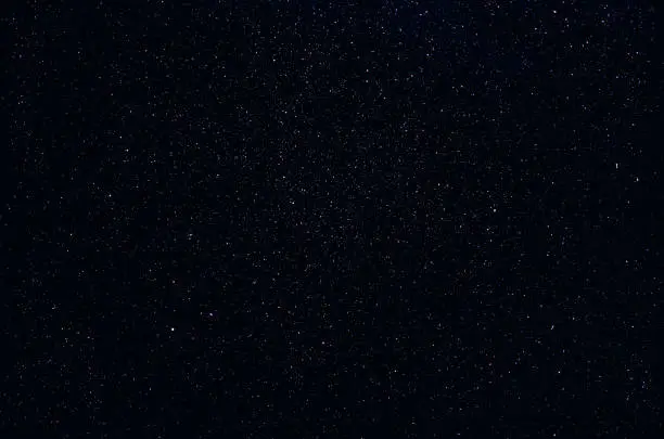 Background of real stars in the Northern winter sky.