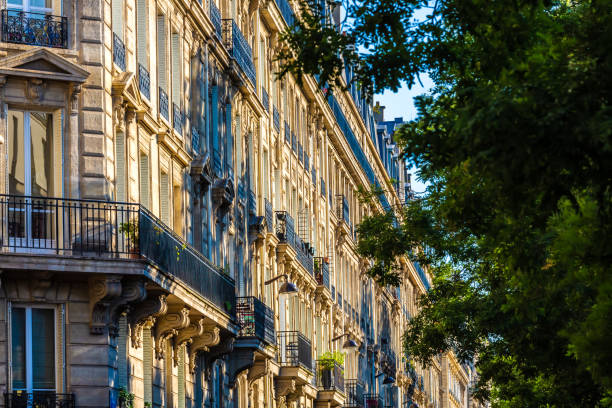 istock Old houses in Paris 1363633409