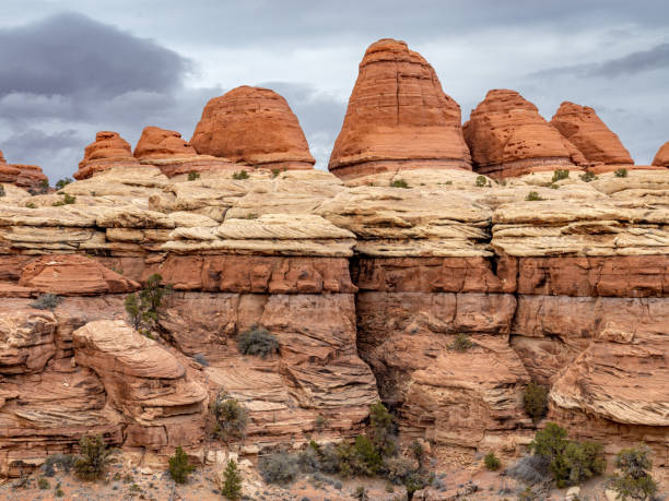 istock Unique rock formations and textures in Canyonlands Utah 1363637527