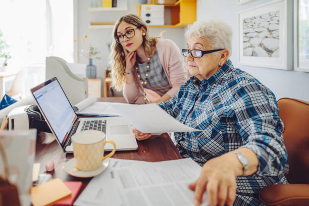 istock Grandmother spending time with her granddaughter 1363640128