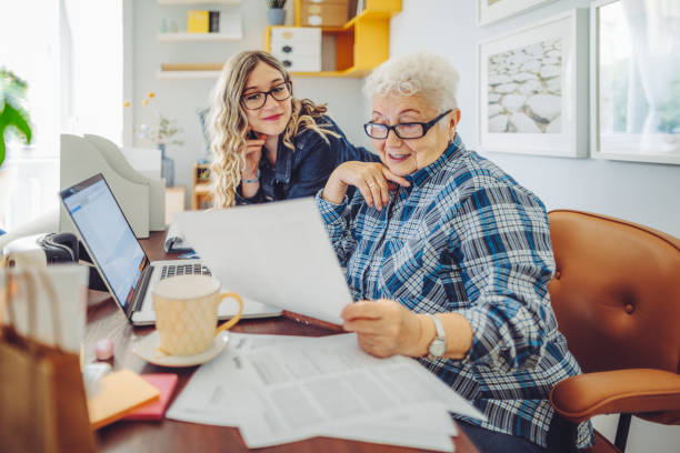 istock Grandmother spending time with her granddaughter 1363640195