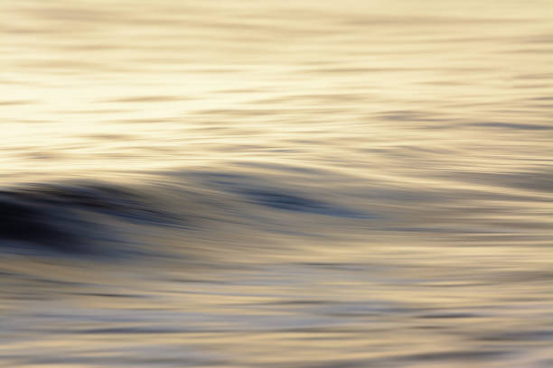 résumé de la vague dorée - north norfolk photos et images de collection