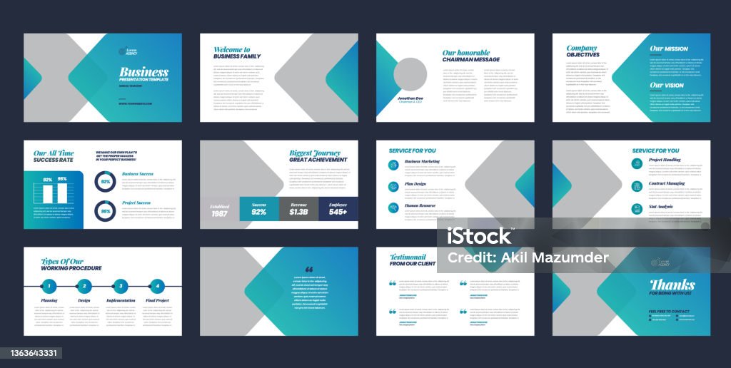 Business Presentation Brochure Guide Design oder Pitch Deck Slide Template oder Sales Guide Slider - Lizenzfrei Präsentationssoftware für Vorträge Vektorgrafik Business Presentation Brochure Guide Design oder Pitch Deck Slide Template oder Sales Guide Slider - Lizenzfrei Präsentationssoftware für Vorträge Vektorgrafik