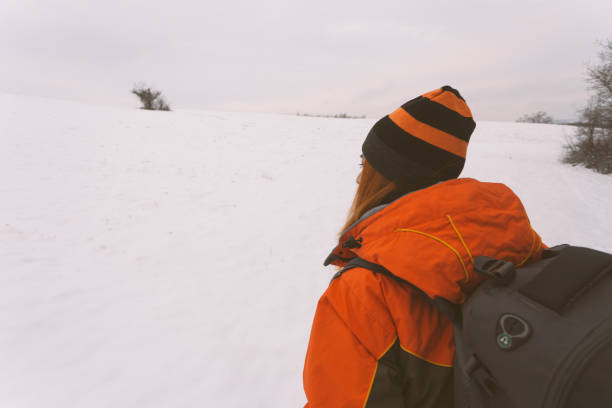 istock Female solo hiker 1363644785