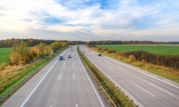 istock Cars on a freeway in Germany 1363646104