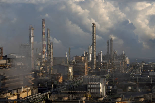 istock Petrochemical plant. 1363648808