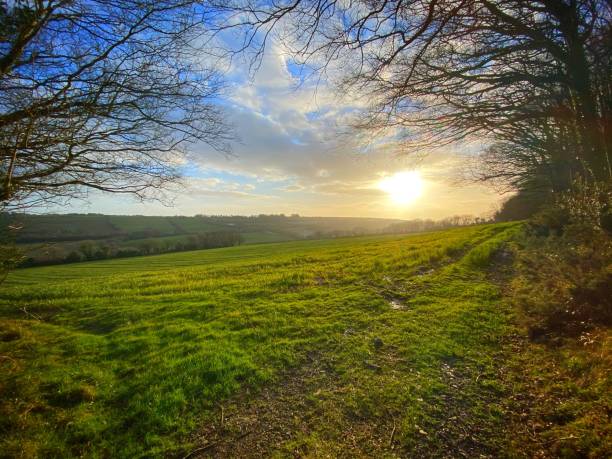 istock Typical Irish landscape on a sunny winter’s day 1363657955