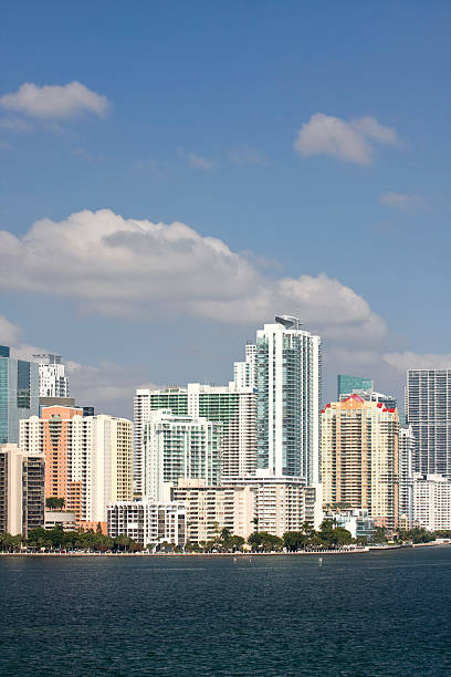 istock Miami Florida, downtown buildings 136366585