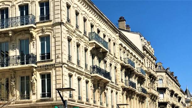 istock Valence France Boulevard with old buildings 1363673279