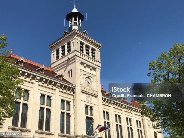 Valence France City Hall Located In The Old City Stock Photo - Download Image Now - France, Valence - Drôme, Architecture
