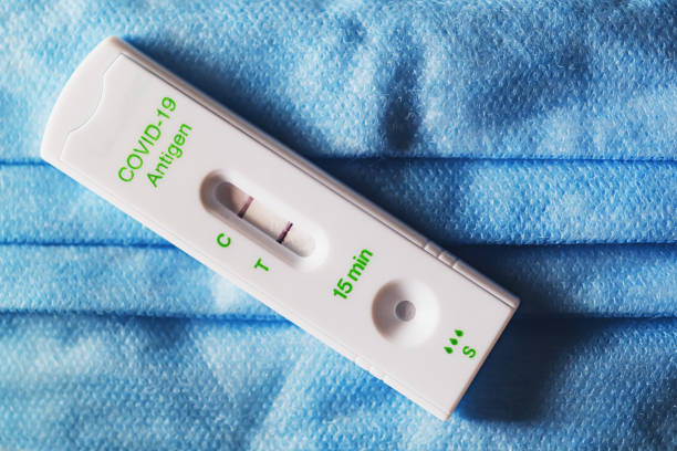 istock Positive COVID-19 Rapid Test 1363675098