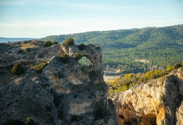 A Hole in the Rocks stock photo