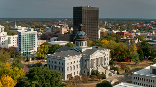 istock South Carolina State House in Fall - Aerial 1363688655