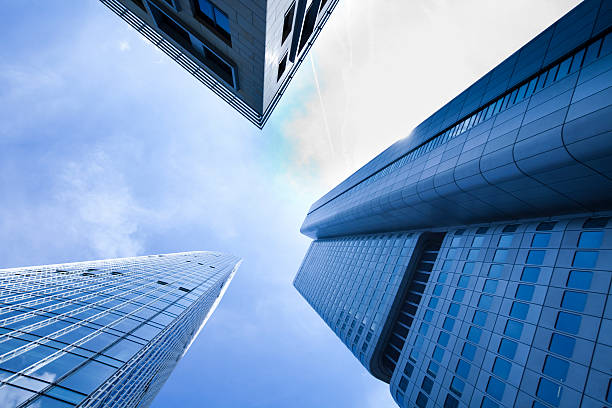 istock Corporate buildings in perspective 136368968
