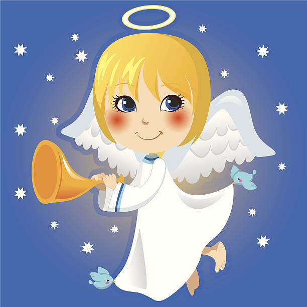 Little Angel Gabriel Stock Illustration - Download Image Now - Archangel  Gabriel, Angel, Animal Body Part - iStock