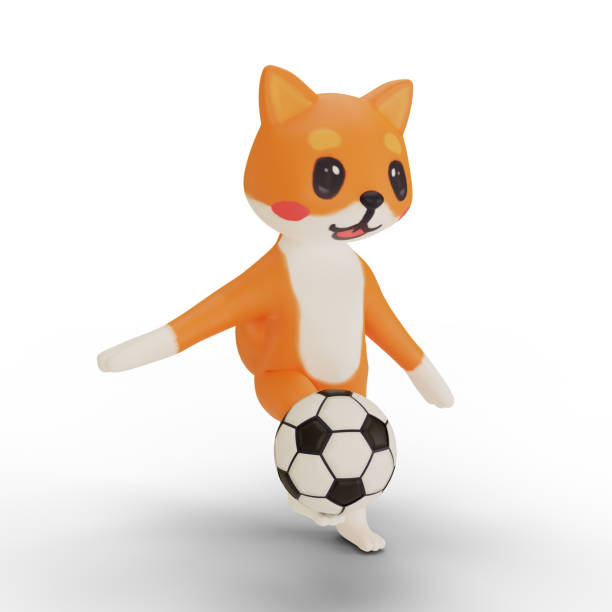 istock character corgi playing soccer 1363692457