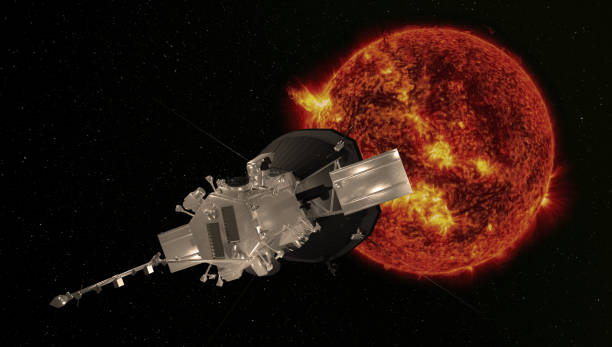 istock A probe to study the sun, approaching a star. Elements of this image were furnished by NASA. 3d rendering. 
https://images.nasa.gov/details-GSFC_20171208_Archive_e001435
software:blender 1363694749