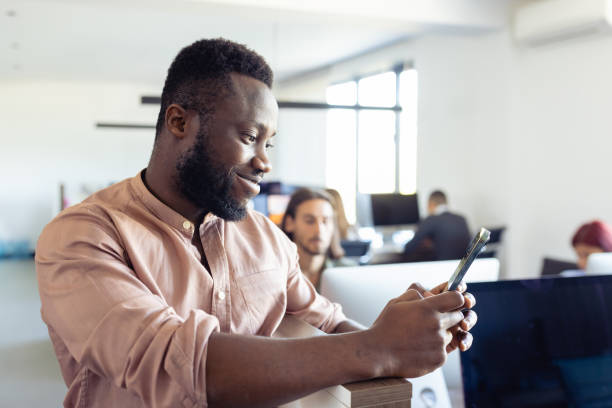 istock Young African-American entrepreneur in his office 1363698921