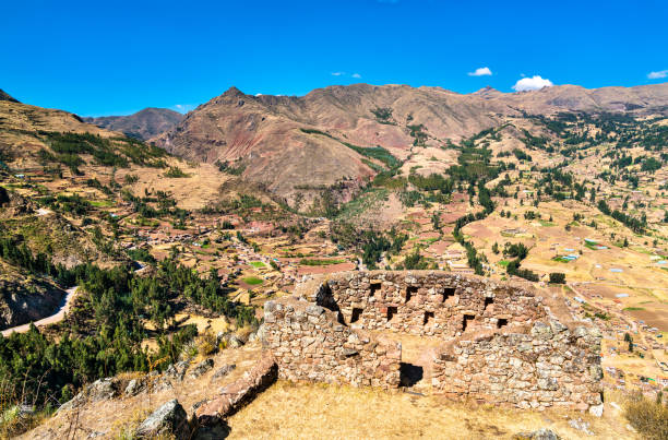 istock Inca ruins at Pisac in Peru 1363701623