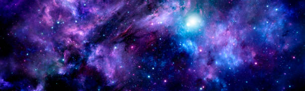 istock Cosmic background with the Universe with stars, constellations and nebulae 1363708508
